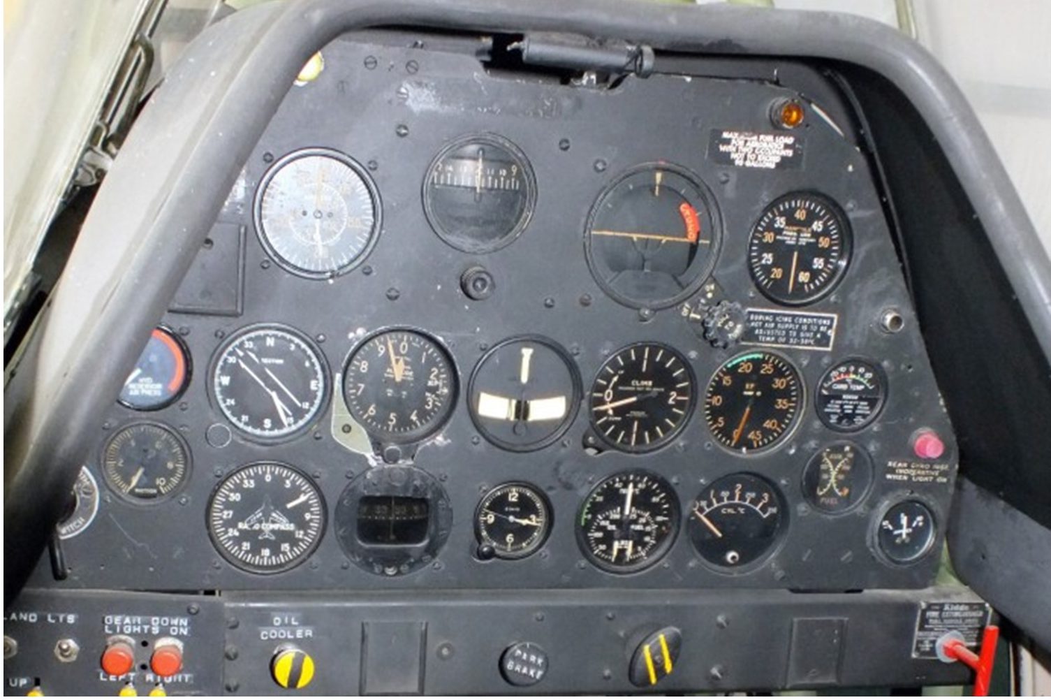 Harvard Cockpit